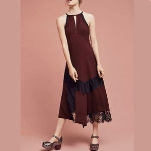 ANTHROPOLOGIE Janie Halter Dress, Sz 4